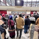baitulmaqdis checkpoint crowded